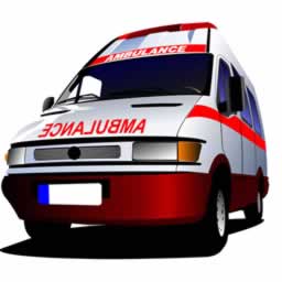 Cartoon Ambulance Slide