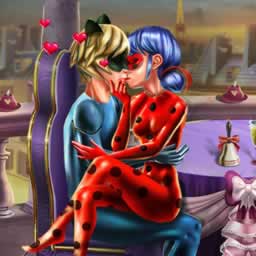 Dotted Girl Valentine Dinner