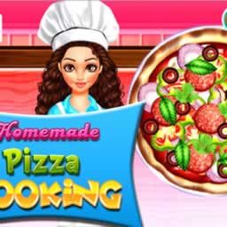 Homemade Pizza Cooking