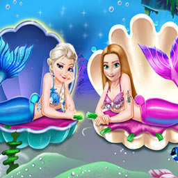 Mermaid Princesses Dress up H5