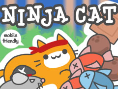 Ninja Cat 2 - Platformer Game Mobile-friendly