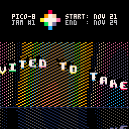 PICO-8 Jam 1 Invite