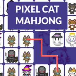 Pixel Cat Mahjong