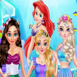Princess Mermaid Style Makeup