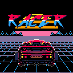 Racerbeam - A demo for the Assembly 2002 Pico-8 Compo