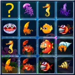 Sea Creatures Cards Match
