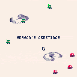 Snowfight - PICO-8 Advent Calendar 2019 Day 4