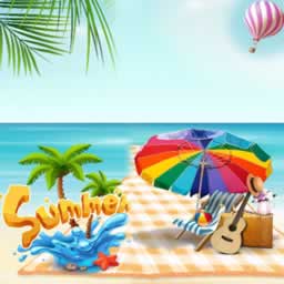 Summer Beach Slide